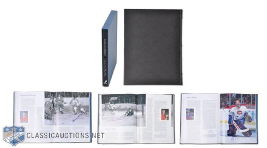 Luc Robitailles "For the Love of Hockey" Players Edition Signature Series Book