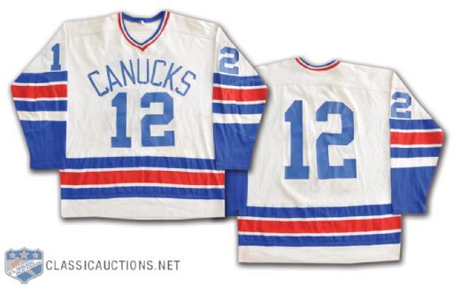 Vancouver Canucks 1969 WHL Game-Worn Jersey