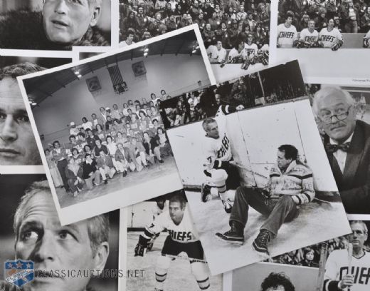 1977 Slap Shot Movie - Charlestown Chiefs Vintage Promo Photo Collection of 14 