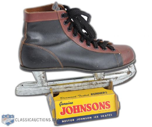 1930s Nestor Johnson Skate and Dye-Cut Store Display 