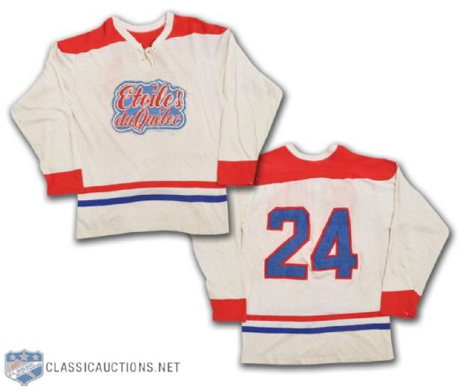 Pierre Larouches Early-1970s Quebec All-Stars Game-Worn Jersey
