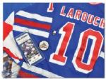 Pierre Larouches 1994 All-Star Game New York Rangers Heroes of Hockey Game-Worn Jersey & Memorabilia Collection