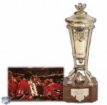 Jacques Lemaires 1975-76 Montreal Canadiens Prince of Wales Championship Trophy (13")