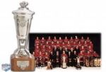 Jacques Lemaires 1985-86 Montreal Canadiens Prince of Wales Championship Trophy (13")