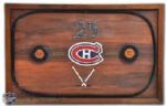 Jacques Lemaires 1967-68 Montreal Canadiens First Goal Puck