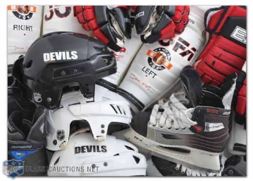 New Jersey Devils Game-Used Equipment Collection