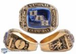 University of Alabama 1996 UAH Chargers NCAA National Champions Ring