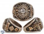 Keith Vincents 1985 Alberta Brake & Clutch Fastball National Championship Ring