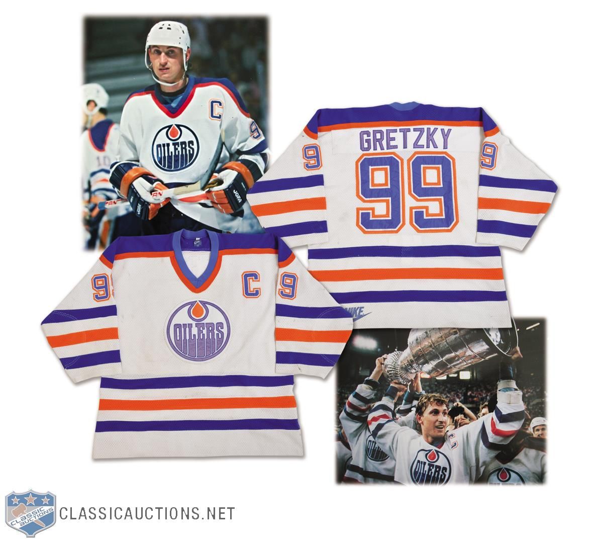 Wayne Gretzky Canada — Game Worn Goalie Jerseys