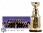 Petr Klimas 1989-90 Edmonton Oilers Stanley Cup Championship Trophy (13")