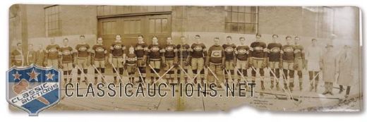 Montreal Canadiens 1926-28 Panoramic Team Photograph (7" x 23")