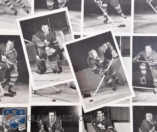 Toronto Maple Leafs 1960-61 Player Photos (21) by Turofsky - Photos Used for 1960-61 York Peanut Butter Premium Photos