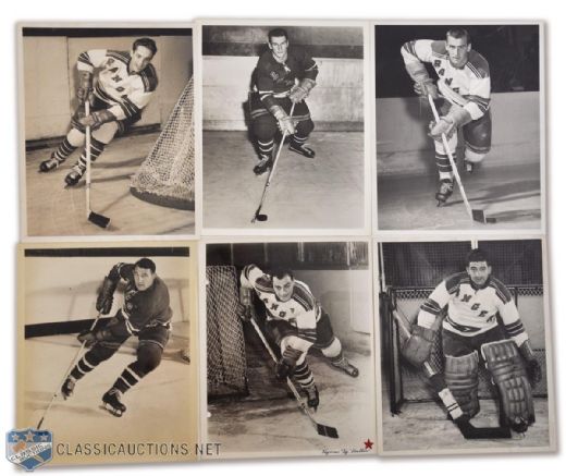 New York Rangers 1950s Photo Collection of 146