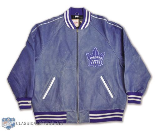 Toronto Maple Leafs 1939-40 Mitchell & Ness Leather Jacket