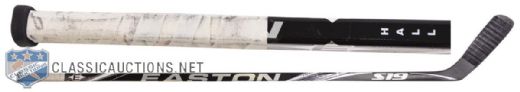 Taylor Halls 2009-10 Windsor Spitfires Easton S19 Game-Used Stick
