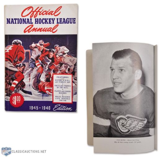 1945-46 Official NHL Annual