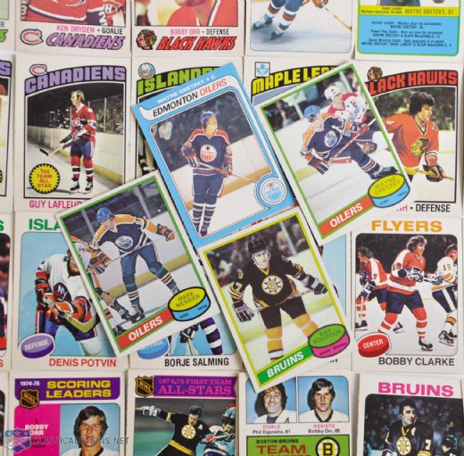 1975-76 to 1980-81 O-Pee-Chee Hockey Set Collection of 6