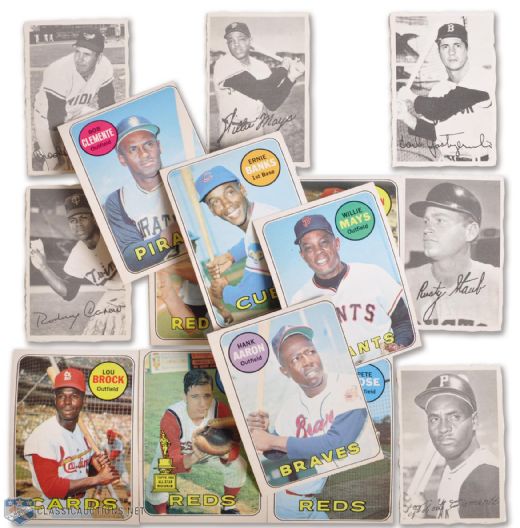 1969 O-Pee-Chee Baseball Complete 218-Card Set and Deckle Edge 24-Card Set