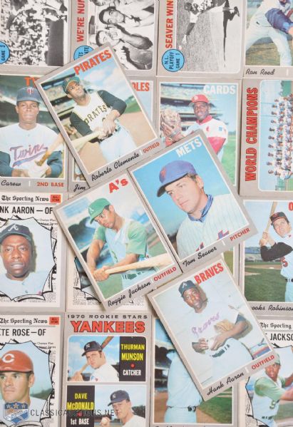 1970 O-Pee-Chee Baseball Complete 546-Card Set