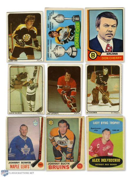 1970s O-Pee-Chee Hockey Card Collection of 1850+