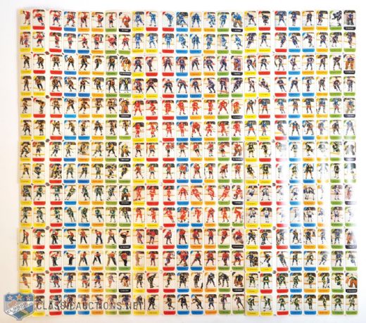 1982-83 Post Cereal Complete Set of 21 Undetached Panels