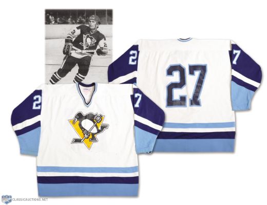 Rod Schutts 1979-80 Pittsburgh Penguins Game-Worn Jersey
