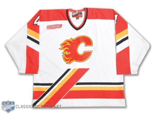 Bobby Dollas 1999-2000 Calgary Flames Game-Worn Jersey