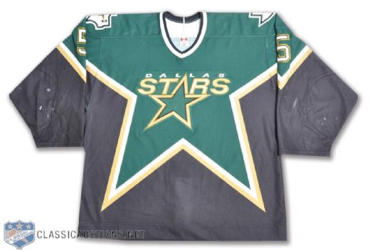 Darryl Sydors 2002-03 Dallas Stars Game-Worn Jersey