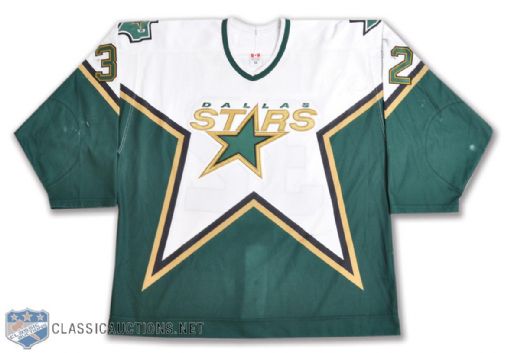 Don Sweeneys 2003-04 Dallas Stars Game-Worn Jersey with LOA