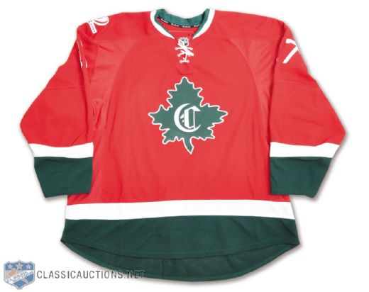 George Laraques 2009-10 Montreal Canadiens "1910-11" Centennial Game-Issued Jersey with Team LOA