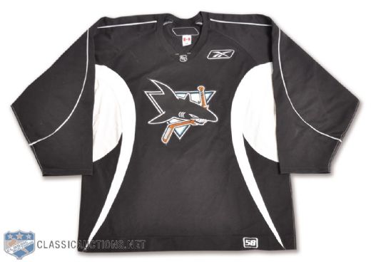 San Jose Sharks 2000s Practice Jersey Collection of 5