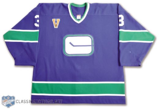 Brent Sopels 2003-04 Vancouver Canucks Game-Worn Vintage Jersey with LOA