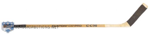 Bobby Hulls Chicago Black Hawks CCM Game-Used Stick