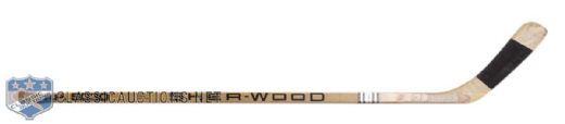 Doug Jarvis 1983-84 Washington Capitals Sher-Wood Game-Used Stick