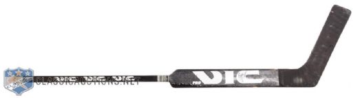 Billy Smiths Autographed Game-Used Stick