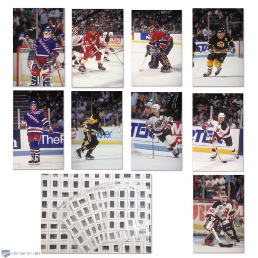 James Turners 1990s NHL New Jersey Devils Slides Collection of 18,000 with Copyrights