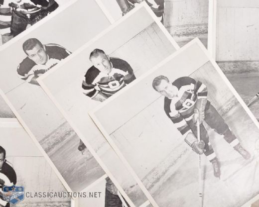 Ottawa Senators 1951 QSHL Team-Issued Picture Set in Original Envelope