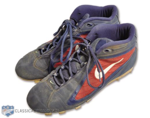 Vladimir Guerreros Early-2000s Montreal Expos Game-Used Nike Cleats