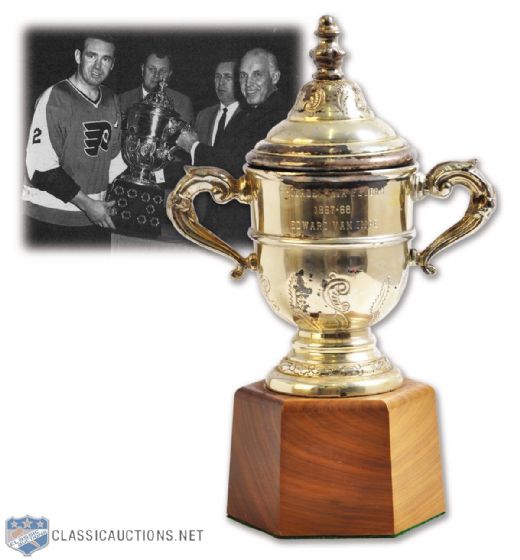 Ed Van Impes 1967-68 Philadelphia Flyers Clarence Campbell Bowl Championship Trophy