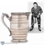 Emile "Butch" Bouchards 1946-47 Montreal Canadiens NHL Championship Pitcher (7 1/2")