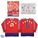 Emile "Butch" Bouchards 1950 NHL All-Star Game "All-Stars" Game-Worn Jersey