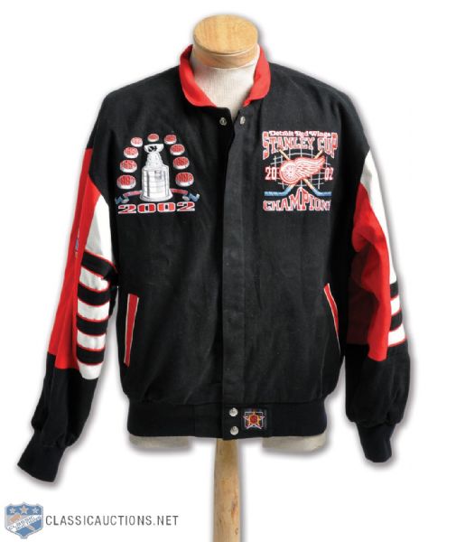 Detroit Red Wings 2002 Stanley Cup Champions Jacket