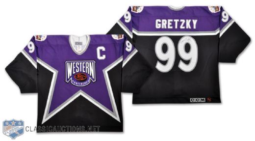 Wayne Gretzky Signed 1994 All-Star Game Western Conference Jersey