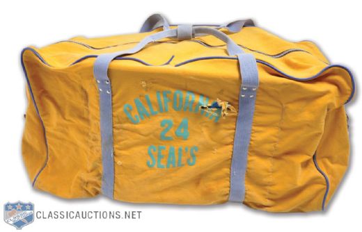 California Golden Seals 1975-76 Game-Used Equipment Bag