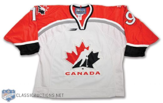 Allison Stewarts 1998-99 WNT - U22 Team Canada Game-Worn Jersey