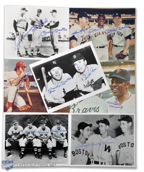 Baseball HOFers and Stars Multi-Signed Photograph Collection of 75 - PSA/DNA
