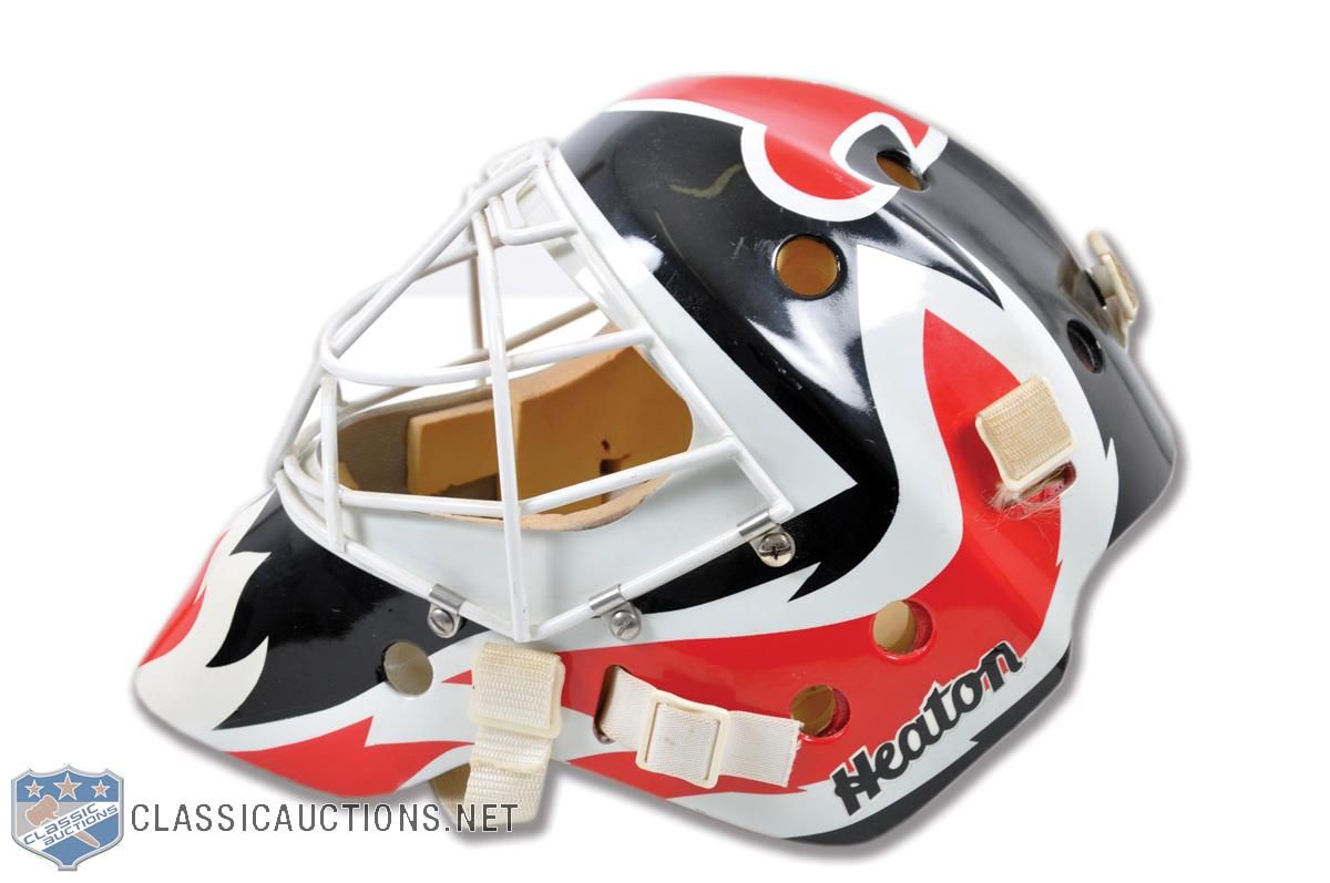 Martin Brodeur excited to wear original Devils colors and replica mask 