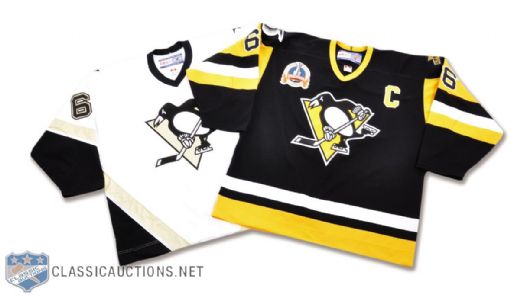 Mario Lemieux Pittsburgh Penguins Pro Replica Jersey Collection of 2