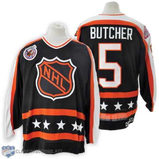 Garth Butchers 1993 NHL All-Star Game Campbell Conference Game-Worn Jersey 