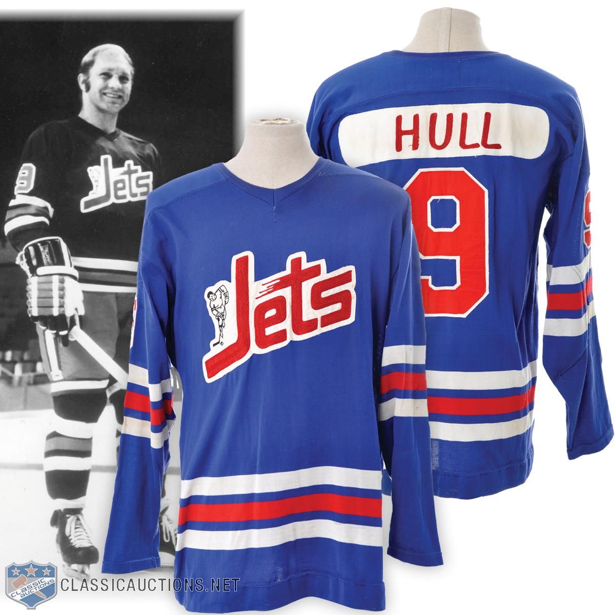 Lot Detail - 1972-73 Bobby Hull Winnipeg Jets WHA Inaugural Season